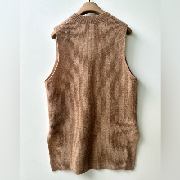 EUC Scull Cashmere 100% Cashmere Oversized sweater vest, size S - Picture 6 of 9